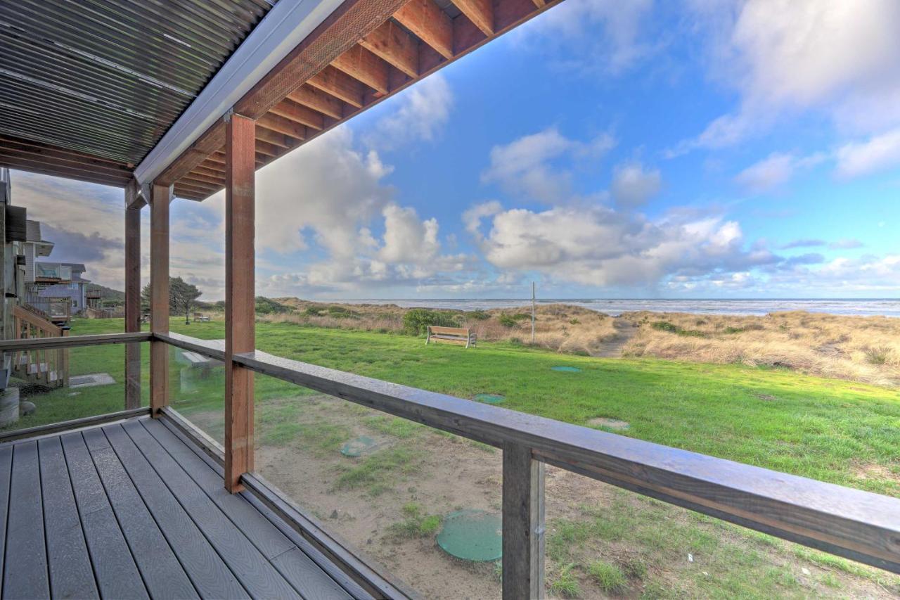Sanderling Sea Cottages, Unit 6 With Beach Access! Waldport Kültér fotó