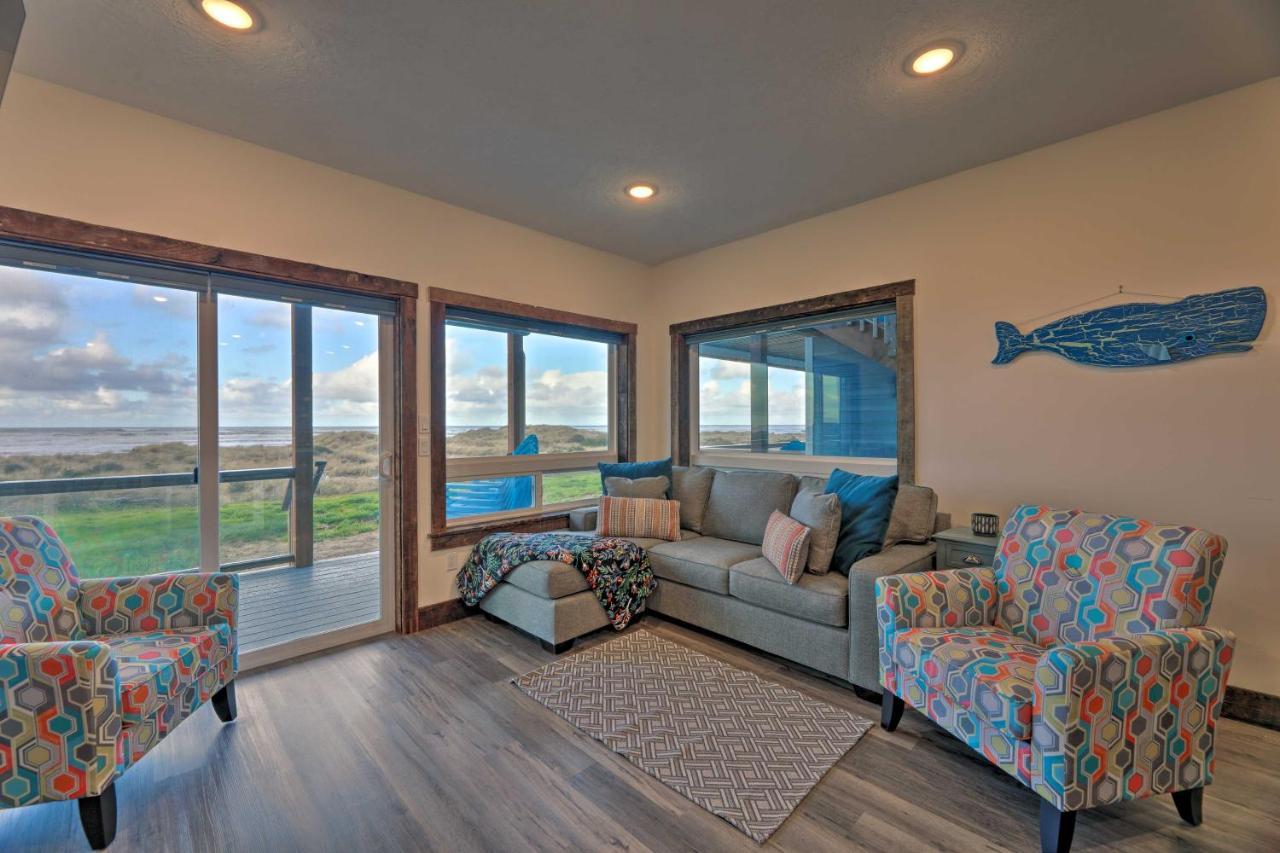 Sanderling Sea Cottages, Unit 6 With Beach Access! Waldport Kültér fotó