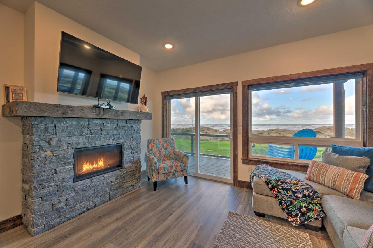 Sanderling Sea Cottages, Unit 6 With Beach Access! Waldport Kültér fotó